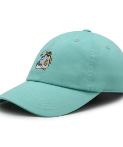 anglerfisch premium vaterhut gestickte baseballkappe mit lustigem design 5442