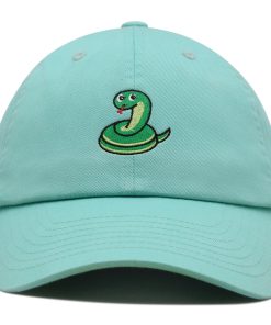 angst einflößende schlange premium vaterhut gestickte baseballkappe mit schlangenmotiv 5874