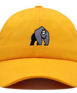Ape Premium Vaterhut Gestickte Baseballkappe mit King Kong oder Orang Utan Design ape premium vaterhut gestickte baseballkappe mit king kong oder orang utan design 3145