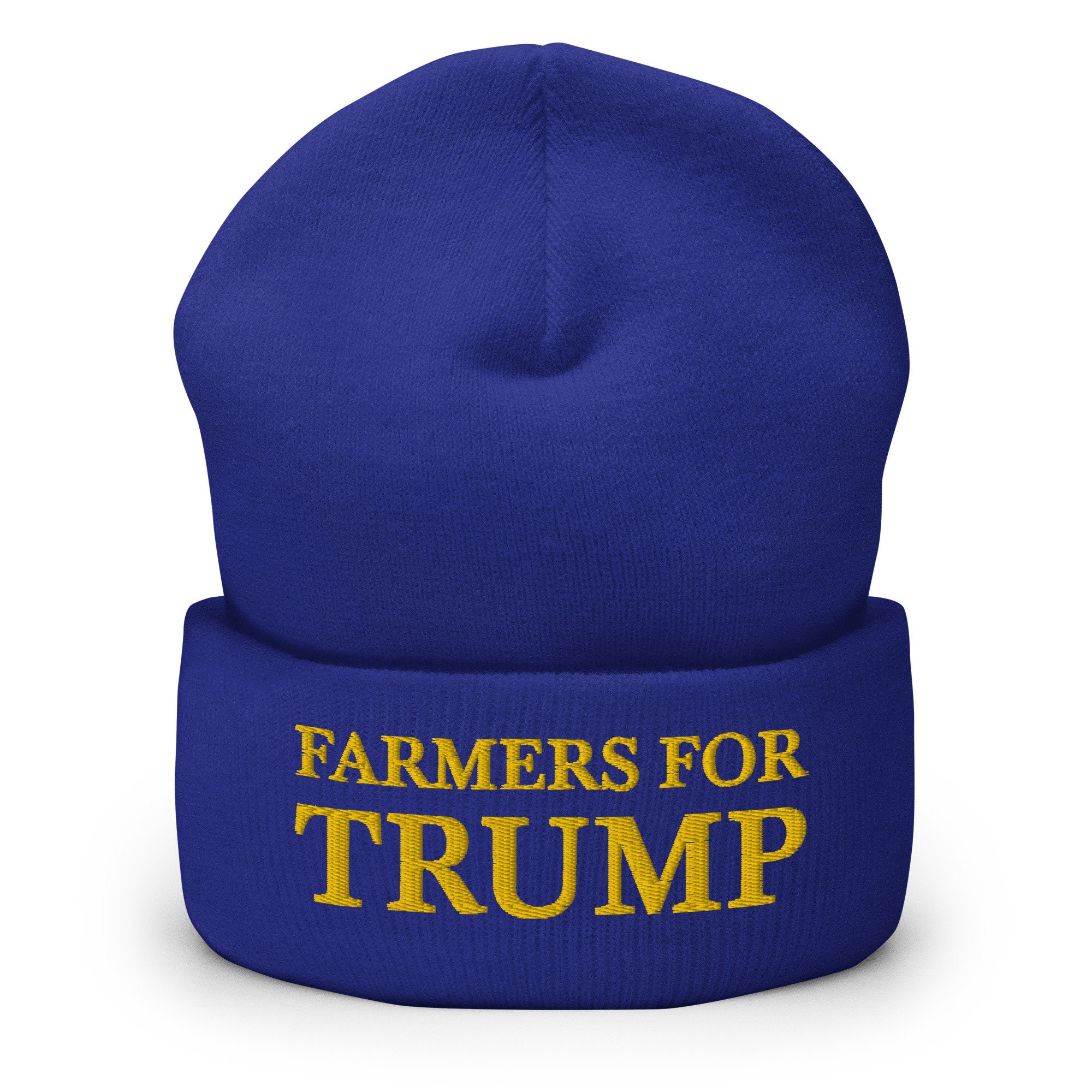 bauern für trump bestickte warme winter umgeschlagene hut trump beanie 2462