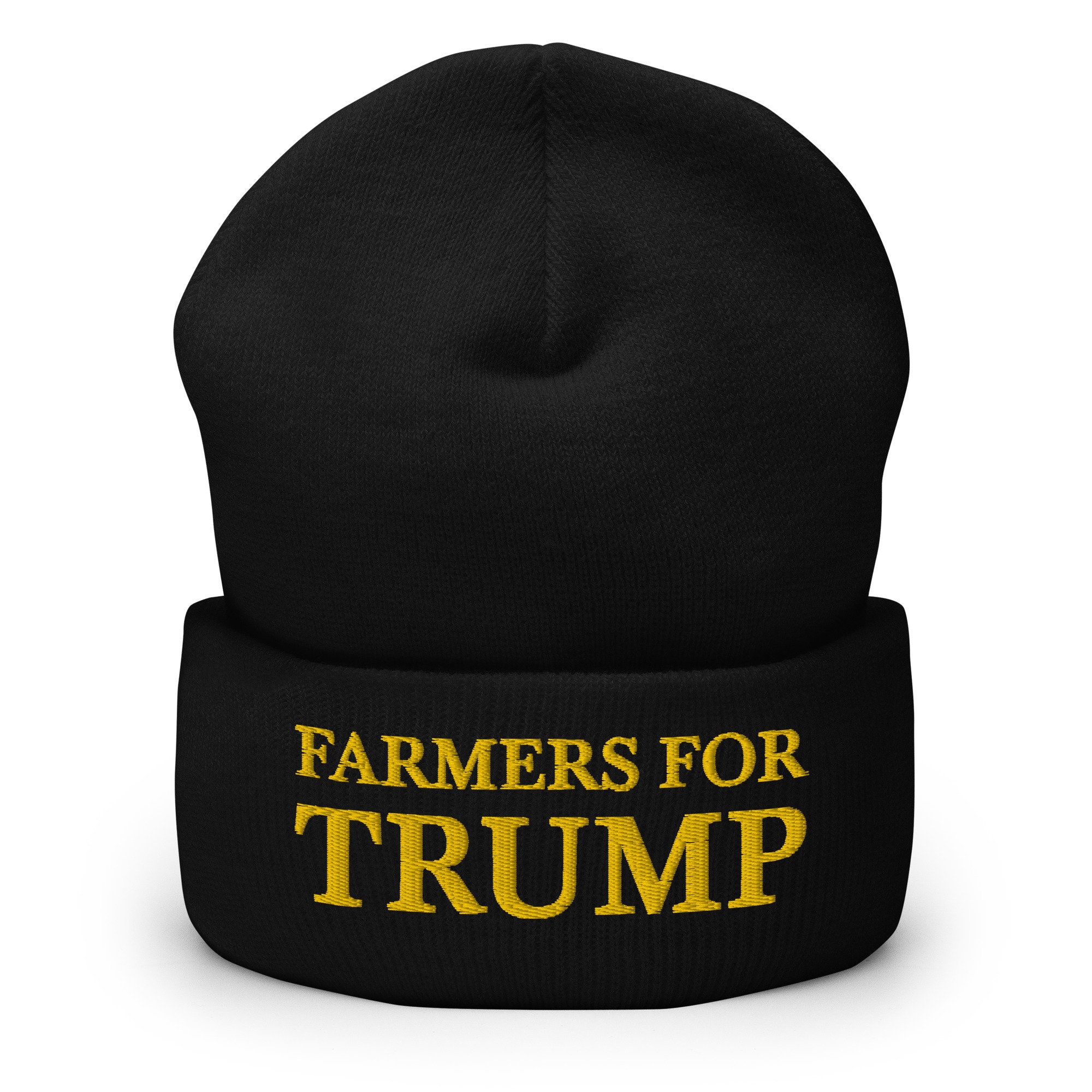 bauern für trump bestickte warme winter umgeschlagene hut trump beanie 3160