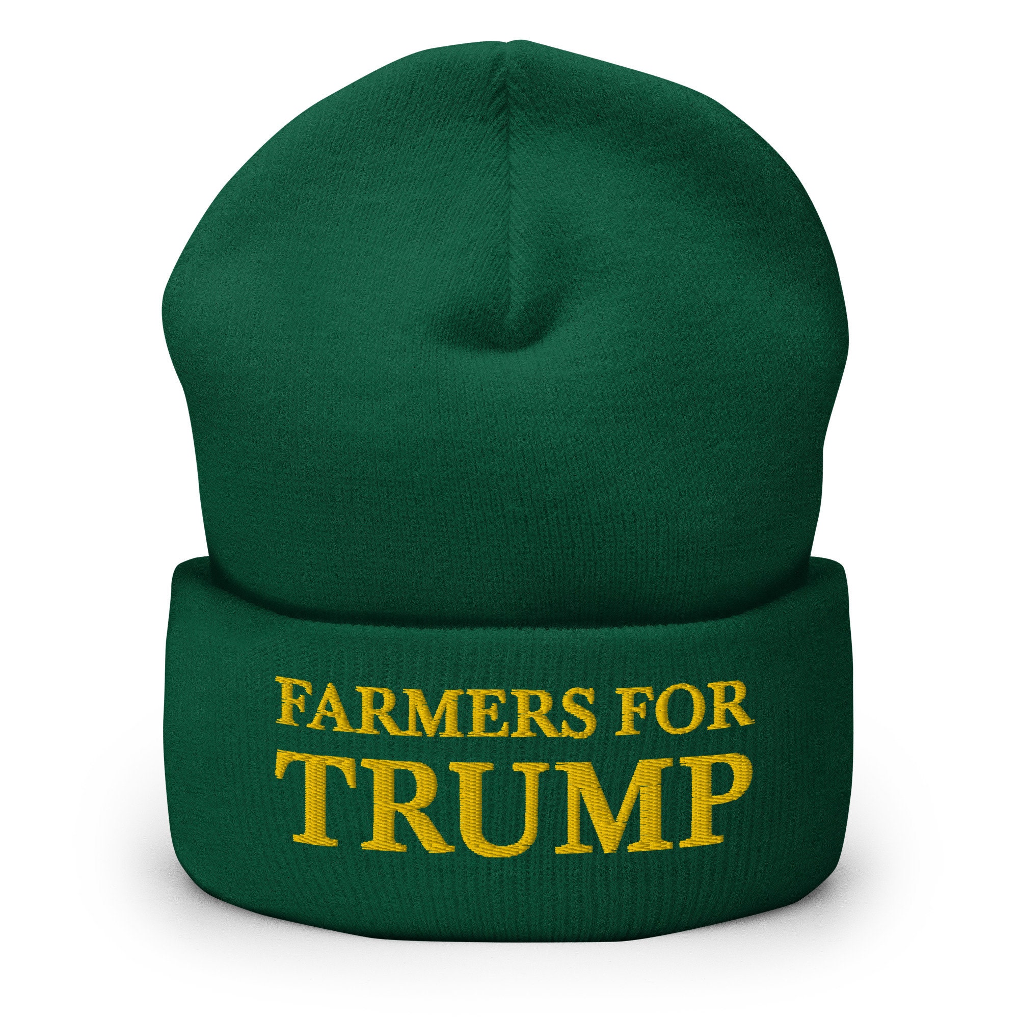 Bauern Für Trump Bestickte Warme Winter Umgeschlagene Hut Trump Beanie bauern für trump bestickte warme winter umgeschlagene hut trump beanie 3287