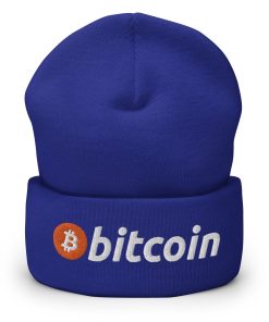 bitcoin logo bestickte warme winter umgeschlagene hut bitcoin geschenk 3320