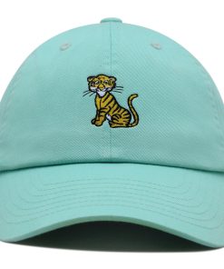 Cartoon Tiger Premium Vaterhut Gestickte Baumwoll Baseballkappe cartoon tiger premium vaterhut gestickte baumwoll baseballkappe 8603