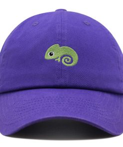 chamäleon premium vaterhut gestickte baseballkappe mit amazonas dschungelmotiv 4857