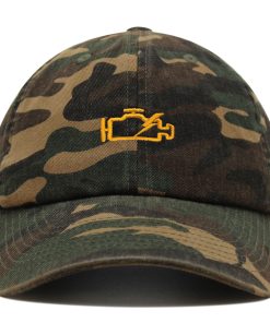 Check Engine Light Premium Vaterhut Gestickte Baseballkappe für Rennfahrer check engine light premium vaterhut gestickte baseballkappe für rennfahrer 3365