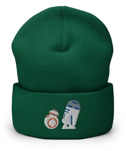 Droids Walking Bestickte Warme Umgeschlagene Hut droids walking bestickte warme umgeschlagene hut 5487