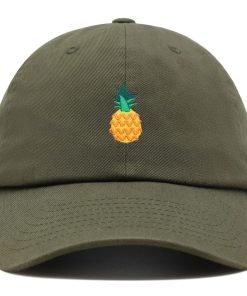 Einfacher Ananas Premium Vaterhut Gestickte Baumwoll Baseballkappe mit klassischer Frucht einfacher ananas premium vaterhut gestickte baumwoll baseballkappe mit klassischer frucht 3352