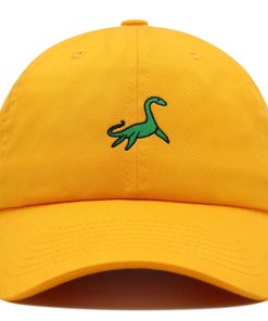 elasmosaurus dinosaurier premium vaterhut gestickte baseballkappe in grün 1284