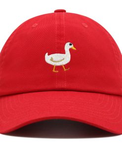 Ente Premium Vaterhut Gestickte Baseballkappe mit Vogel See Motiv ente premium vaterhut gestickte baseballkappe mit vogel see motiv 7987