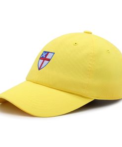 episkopales wappen premium vaterhut gestickte baumwoll baseballkappe 1824