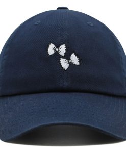 farfalle pasta premium vaterhut gestickte baseballkappe mit pasta design 1865