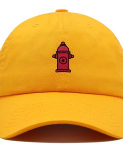 feuerhydrant premium vaterhut gestickte baseballkappe mit feuerwehr design 3341