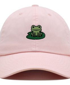 froschteich premium vaterhut gestickte baseballkappe mit froschteich 6173