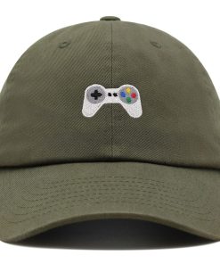 gaming joystick premium vaterhut gestickte baseballkappe mit vintage pc design 3819