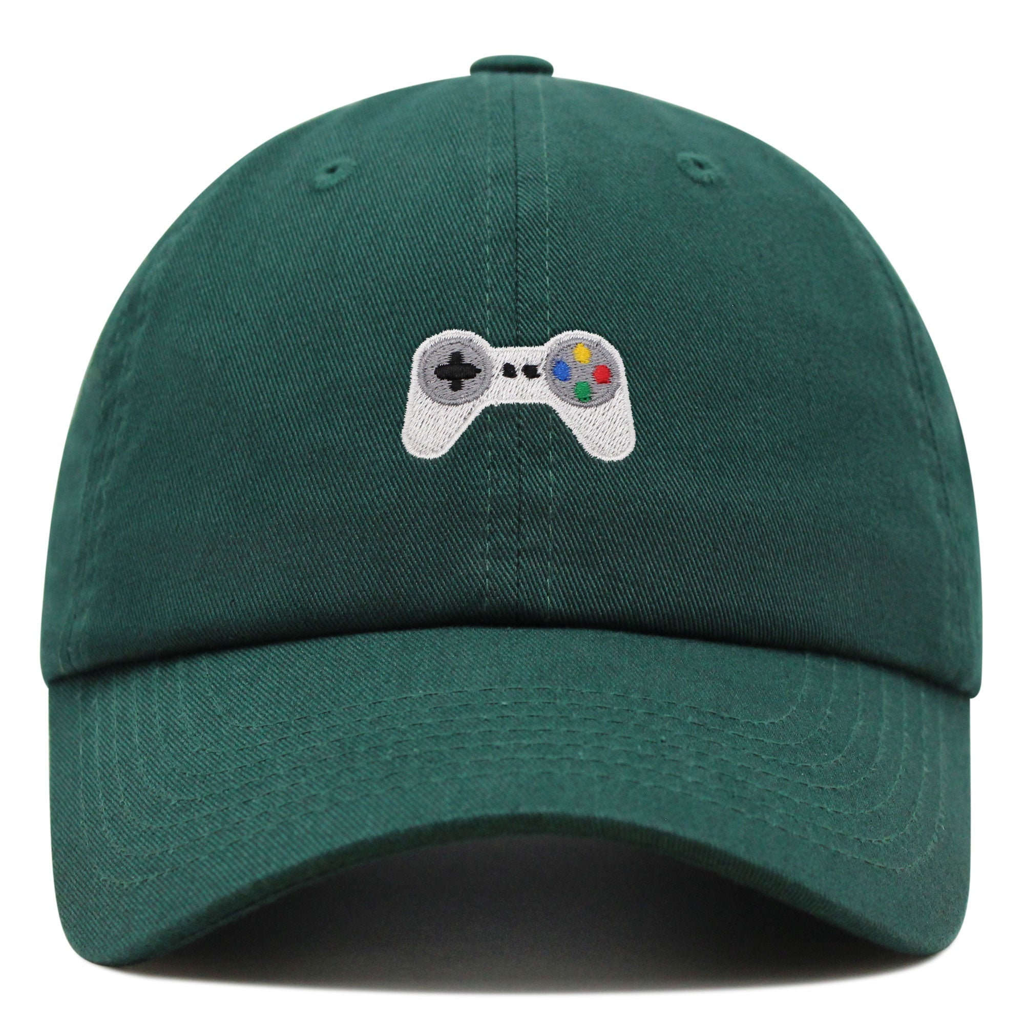gaming joystick premium vaterhut gestickte baseballkappe mit vintage pc design 7762
