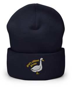 Gans Bestickte Warme Umgeschlagene Hut Lustige Hut gans bestickte warme umgeschlagene hut lustige hut 2057