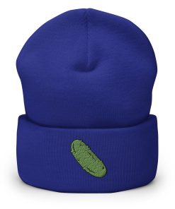 Gurke Bestickte Warme Winter Umgeschlagene Hut Gurkenliebhaber Geschenk gurke bestickte warme winter umgeschlagene hut gurkenliebhaber geschenk 2474