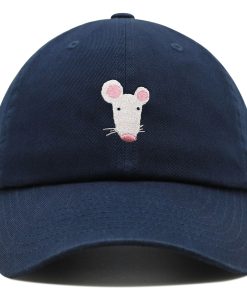 hamster premium vaterhut gestickte baseballkappe mit käfig motiv 8486