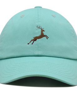 Hirsch Premium Vaterhut Gestickte Baseballkappe mit Jagd und Springmotiven hirsch premium vaterhut gestickte baseballkappe mit jagd und springmotiven 7344