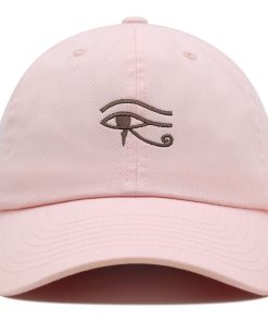 Horus Auge Premium Vaterhut Gestickte Baumwoll Baseballkappe mit ägyptischem Symbol horus auge premium vaterhut gestickte baumwoll baseballkappe mit ägyptischem symbol 6323