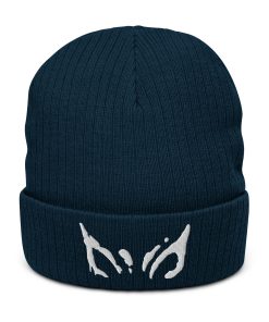 jaig augen bestickte warme winter gerippte beanie 1103