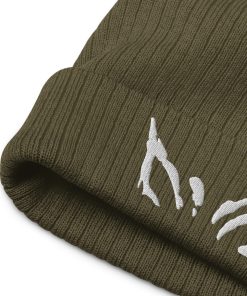 jaig augen bestickte warme winter gerippte beanie 3246