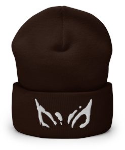 jaig augen bestickte warme winter umgeschlagene hut 5216