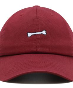 knochen premium vaterhut gestickte baseballkappe mit hundeknochen motiv 3419