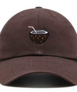 kokosnuss premium vaterhut gestickte baseballkappe mit saft und baumdesign 4937