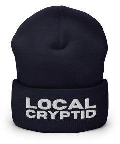 Lokale Kryptid Bestickte Warme Umgeschlagene Hut lokale kryptid bestickte warme umgeschlagene hut 2082