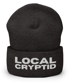 Lokale Kryptid Bestickte Warme Umgeschlagene Hut lokale kryptid bestickte warme umgeschlagene hut 3423