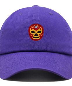 Lucha Libre Premium Vaterhut Gestickte Baseballkappe mit Wrestling Design lucha libre premium vaterhut gestickte baseballkappe mit wrestling design 8613