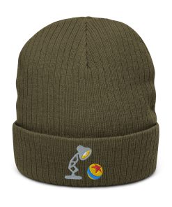 luxo jr lampe bestickte warme winter gerippte beanie 4602