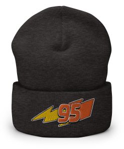 Mcqueen Nummer 95 Inspiriert Bestickte Warme Umgeschlagene Hut mcqueen nummer 95 inspiriert bestickte warme umgeschlagene hut 6373