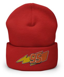 Mcqueen Nummer 95 Inspiriert Bestickte Warme Umgeschlagene Hut mcqueen nummer 95 inspiriert bestickte warme umgeschlagene hut 6724