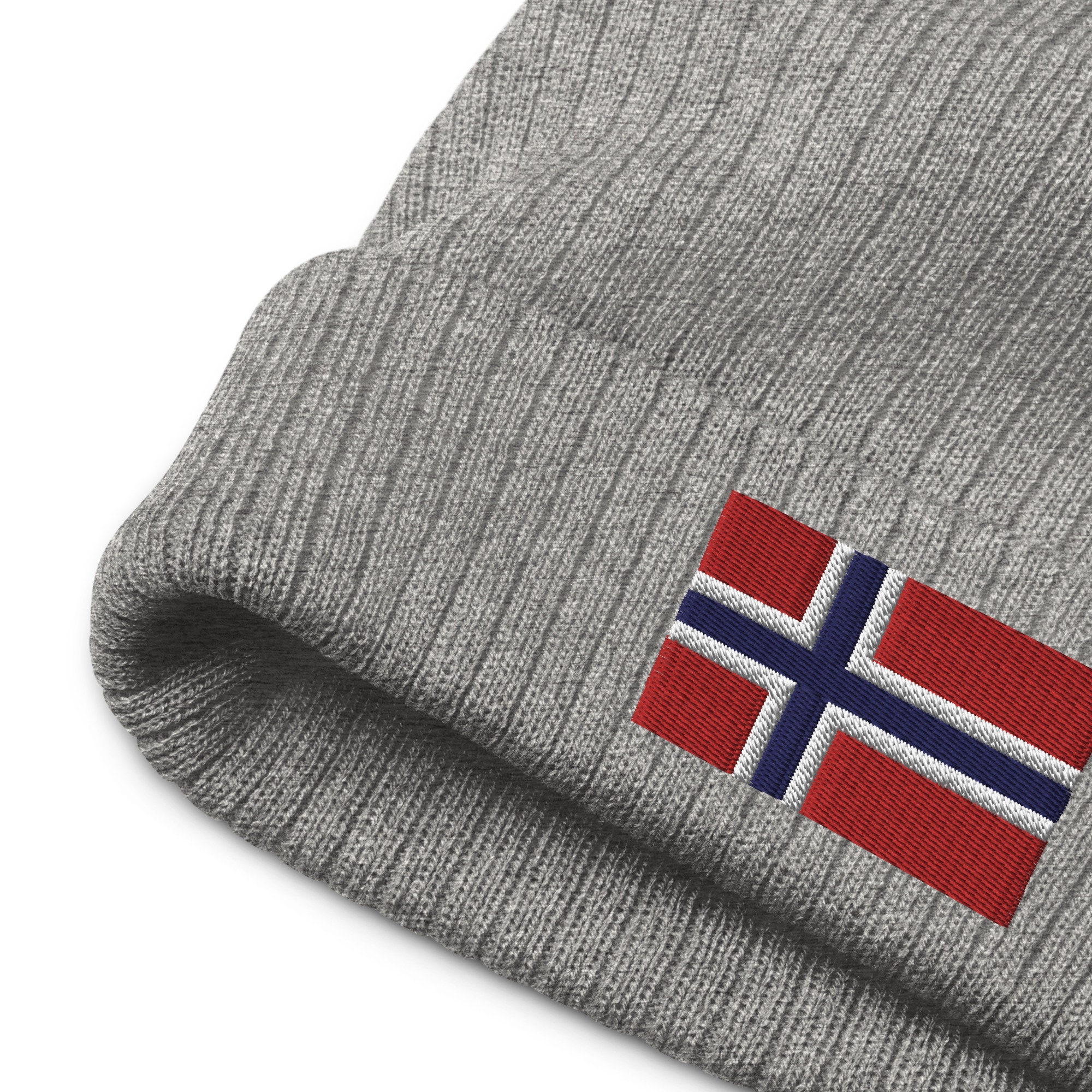 norwegen flagge bestickte warme gerippte beanie norwegen geschenk 3577