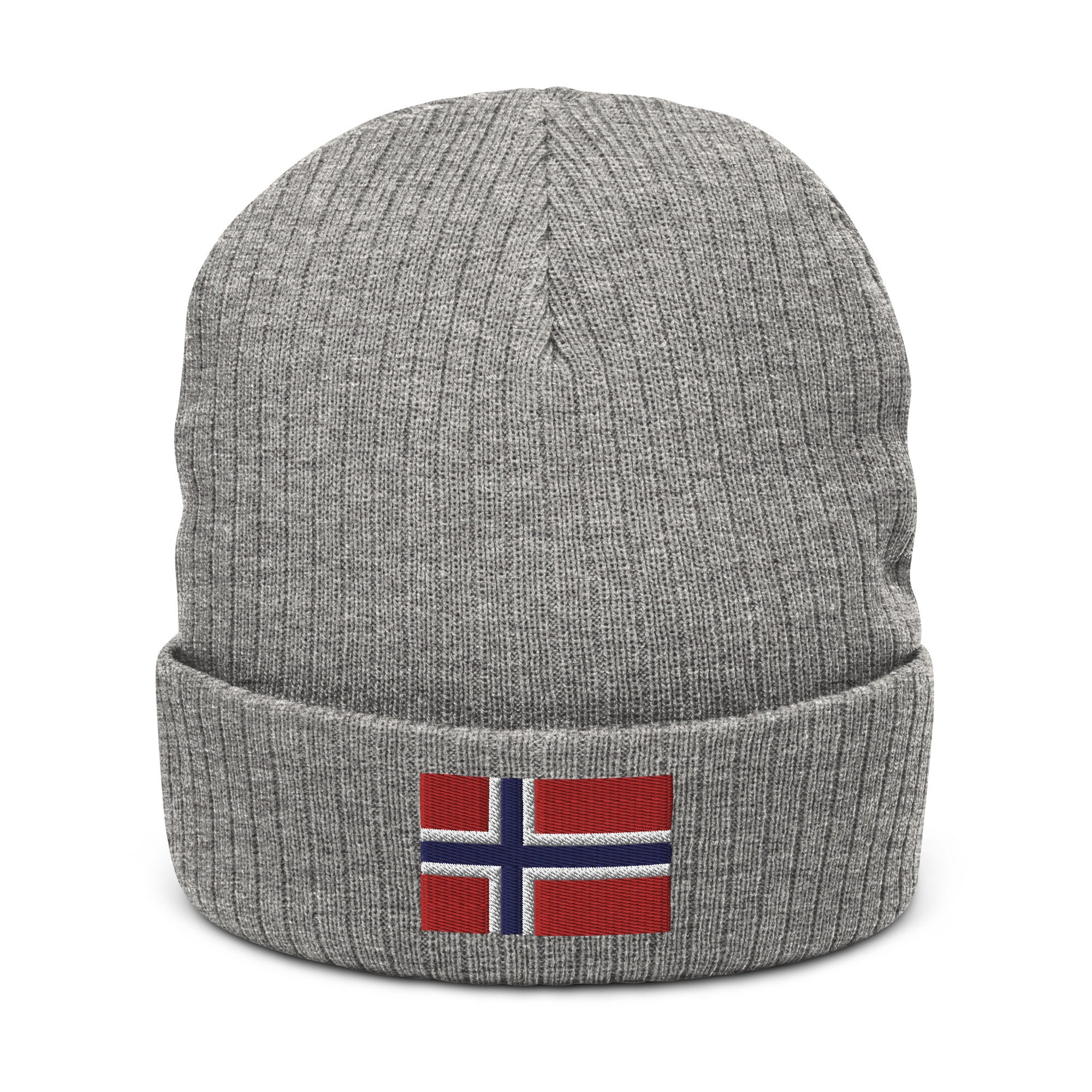 Norwegen Flagge Bestickte Warme Gerippte Beanie Norwegen Geschenk norwegen flagge bestickte warme gerippte beanie norwegen geschenk 6575