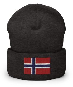 Norwegen Flagge Bestickte Warme Winter Umgeschlagene Hut Norwegen Geschenk norwegen flagge bestickte warme winter umgeschlagene hut norwegen geschenk 1310