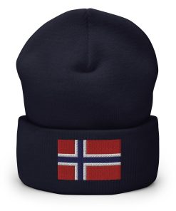 Norwegen Flagge Bestickte Warme Winter Umgeschlagene Hut Norwegen Geschenk norwegen flagge bestickte warme winter umgeschlagene hut norwegen geschenk 2526