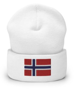 Norwegen Flagge Bestickte Warme Winter Umgeschlagene Hut Norwegen Geschenk norwegen flagge bestickte warme winter umgeschlagene hut norwegen geschenk 7591