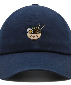 Nudeln Premium Vaterhut Gestickte Baseballkappe mit asiatischem Foodie Design nudeln premium vaterhut gestickte baseballkappe mit asiatischem foodie design 4396