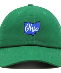 Ohio State Premium Vaterhut Gestickte Baumwoll Baseballkappe mit Kartenmotiv ohio state premium vaterhut gestickte baumwoll baseballkappe mit kartenmotiv 6184