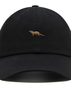 Otter Premium Vaterhut Gestickte Baseballkappe mit See oder Flussmotiv otter premium vaterhut gestickte baseballkappe mit see oder flussmotiv 4467