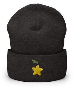 Paopu Frucht Bestickte Warme Umgeschlagene Hut Videospiel Beanie paopu frucht bestickte warme umgeschlagene hut videospiel beanie 2100