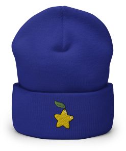 Paopu Frucht Bestickte Warme Umgeschlagene Hut Videospiel Beanie paopu frucht bestickte warme umgeschlagene hut videospiel beanie 5433