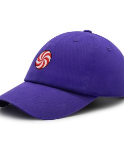 pfefferminz swirling candy premium vaterhut gestickte baseballkappe für foodies 1242