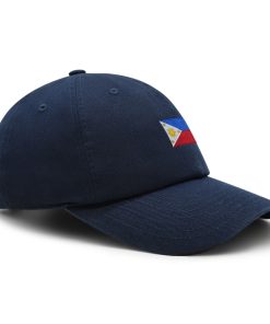Philippinen Flagge Premium Vaterhut Gestickte Baumwoll Baseballkappe mit Nationalflagge philippinen flagge premium vaterhut gestickte baumwoll baseballkappe mit nationalflagge 8627