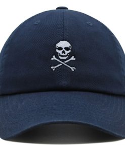Piratenschädel Premium Vaterhut Gestickte Baseballkappe mit Piratenschädel piratenschädel premium vaterhut gestickte baseballkappe mit piratenschädel 1342