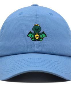 pterodaktylus premium vaterhut gestickte baumwoll baseballkappe mit drachen design 4512